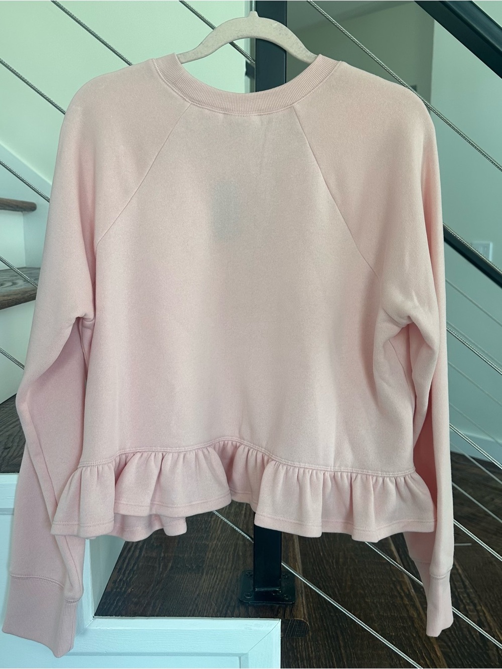 Torrid Lovesick Boatneck Crop Pullover with Ruffle Hem | Size: 00 NWT - Picture 2 of 10